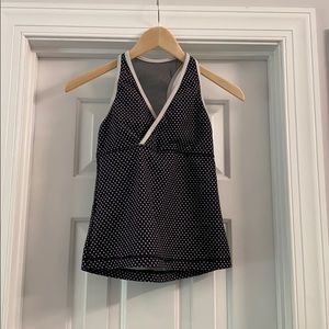 LULULEMON BLACK & WHITE RACERBACK